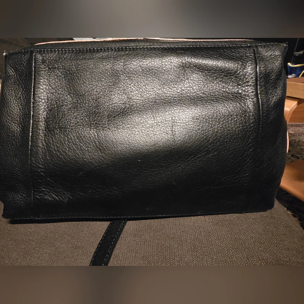 See By Chloe Black and Cream Tote Bag